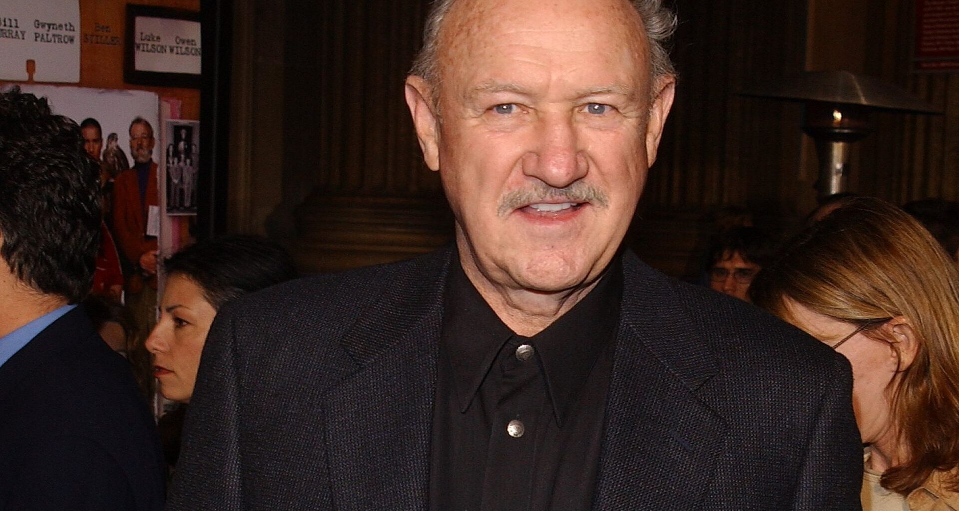 Gene Hackman auf der Premiere von "The Royal Tenenbaums", 2001
