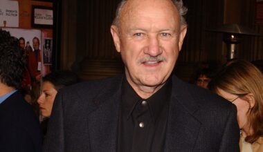 Gene Hackman auf der Premiere von "The Royal Tenenbaums", 2001