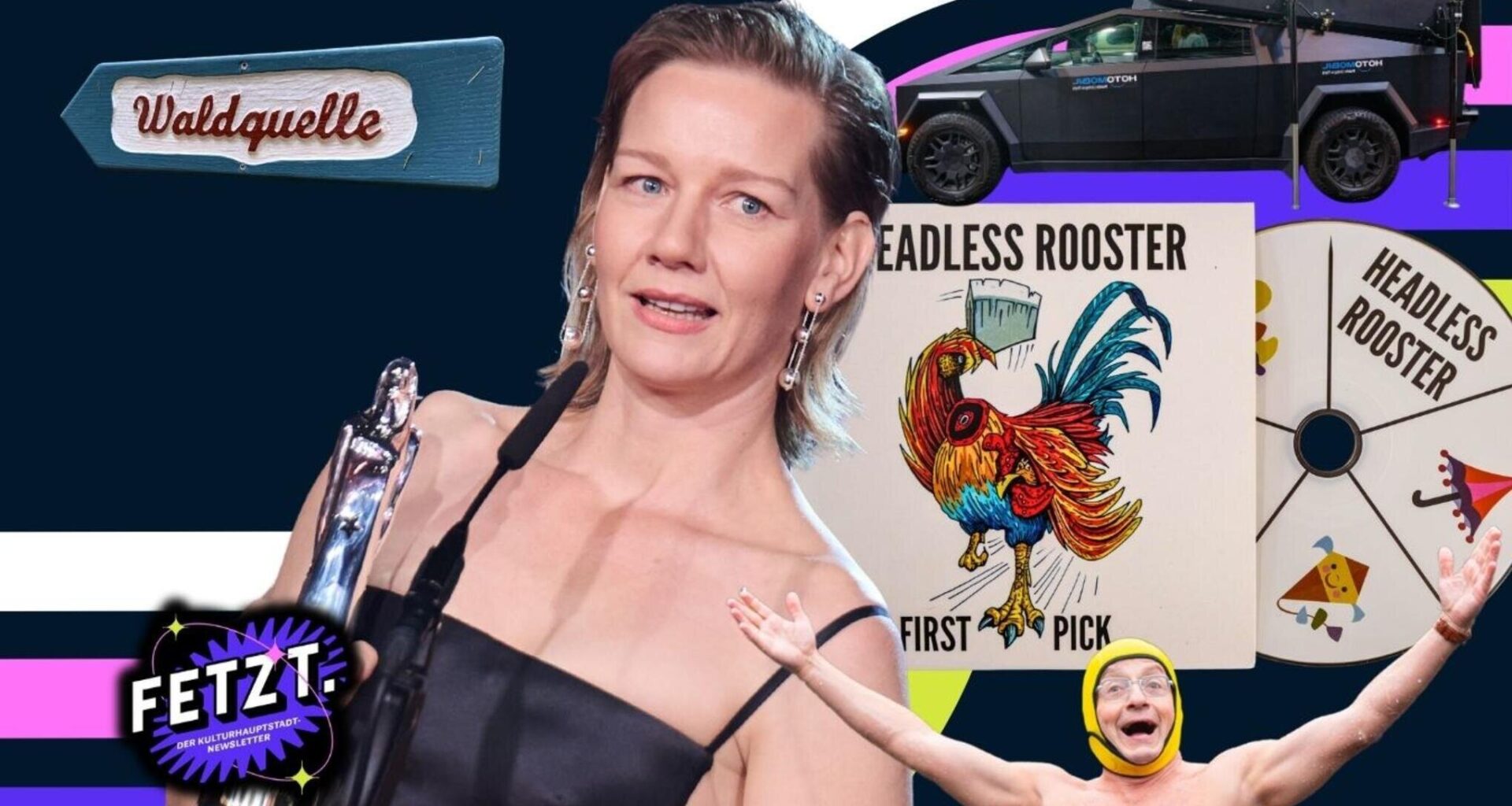 Der neue Film von Sandra Hüller, die Camper-Messe in Chemnitz und eine Wanderung im oberen Vogtland