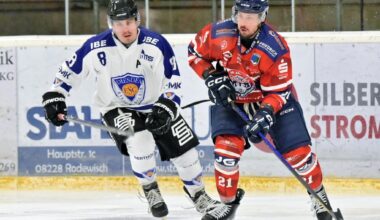 Eishockey-Wölfe bezwingen Dresden zum Jahresauftakt