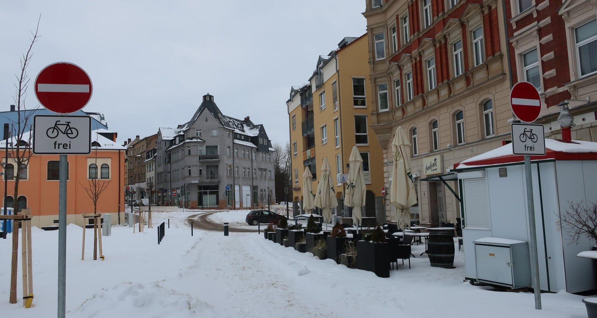 Modernisierte Innenstadt mit mehr Grün, Spielplatz und Aufenthaltsqualität