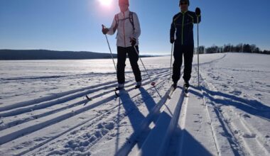 Die besten Loipen in Augustusburg sind gespurt: Ein Paradies für Skilangläufer