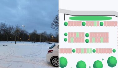 Leerer Pendler-Parkplatz in Chemnitz wird online als belegt angezeigt