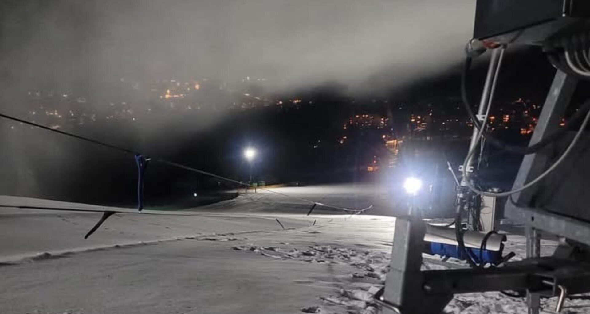 Auch in Falkenau hat jetzt die Skisaison begonnen