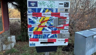 Schon wieder Zigarettenautomaten in Chemnitz gesprengt