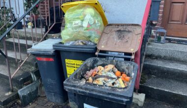 Wenn Biomüll und Gelbe Tonnen stehenbleiben