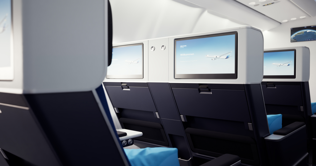 Mit dieser neuen Airbus-A330-Kabine sagt Discover Airlines Condor den Kampf an