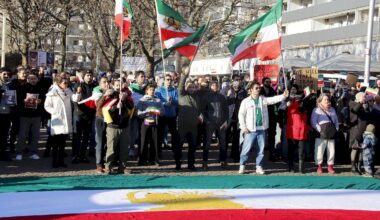Protest gegen das Regime im Iran - Foto: Anton Launer