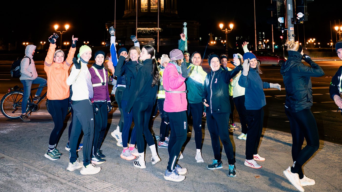 Vier Laufstrecken in Berlin, die auch im Dunkeln sicher sind