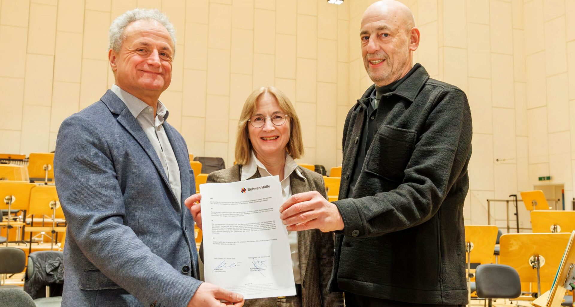 Fabrice Bollon bleibt Generalmusikdirektor und Chefdirigent an den Bühnen Halle