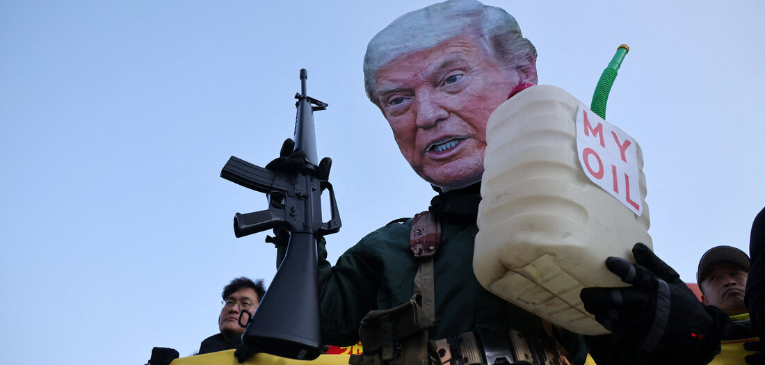 USA wollen alleinige Macht, Tageszeitung junge Welt, 06.01.2026