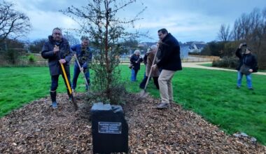Ein Baum für die deutsch-französische Freundschaft