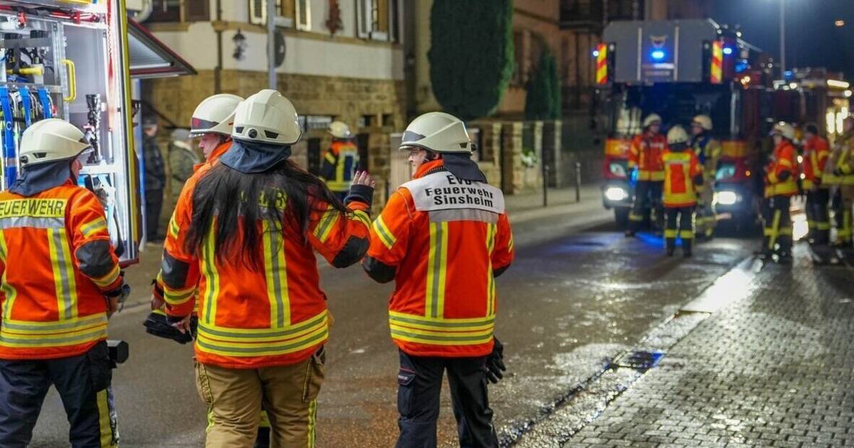 Metropolregion: Feuerwehren waren in Silvesternacht stark gefordert - Mannheim und Metropolregion Rhein-Neckar - Nachrichten und Aktuelles