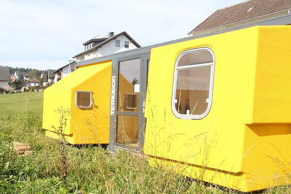 Das preisgekrönte Tiny House im Kreis Höxter steht bei vielen Anwohnern in der Kritik. - © Burkhard Battran