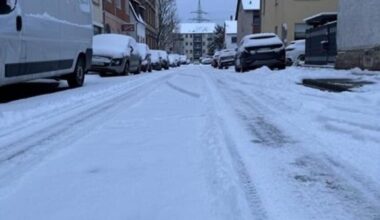 Schneefall überrascht Mannheim und Region