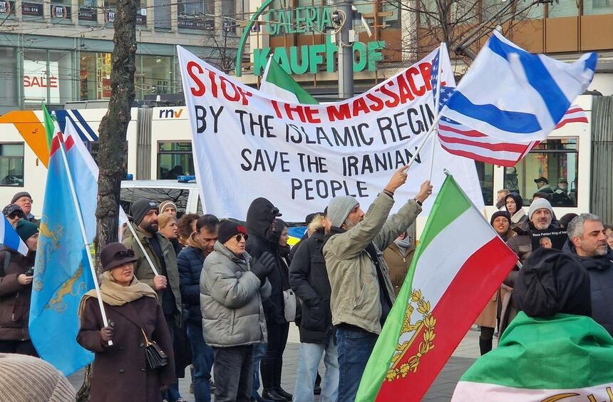 150 Teilnehmer bei Kundgebung in Mannheim