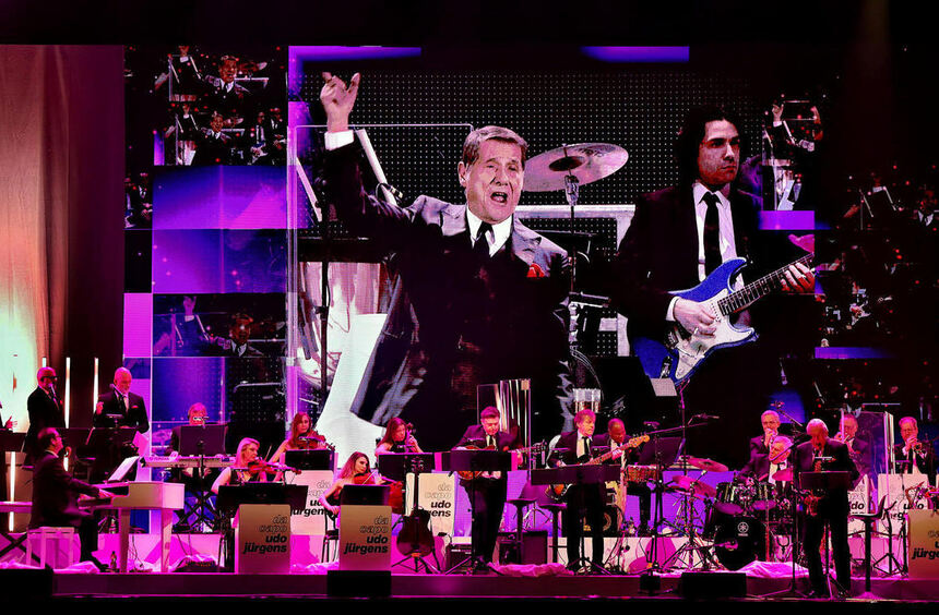 In Mannheim entsteht eine fast perfekte Illusion um Udo Jürgens