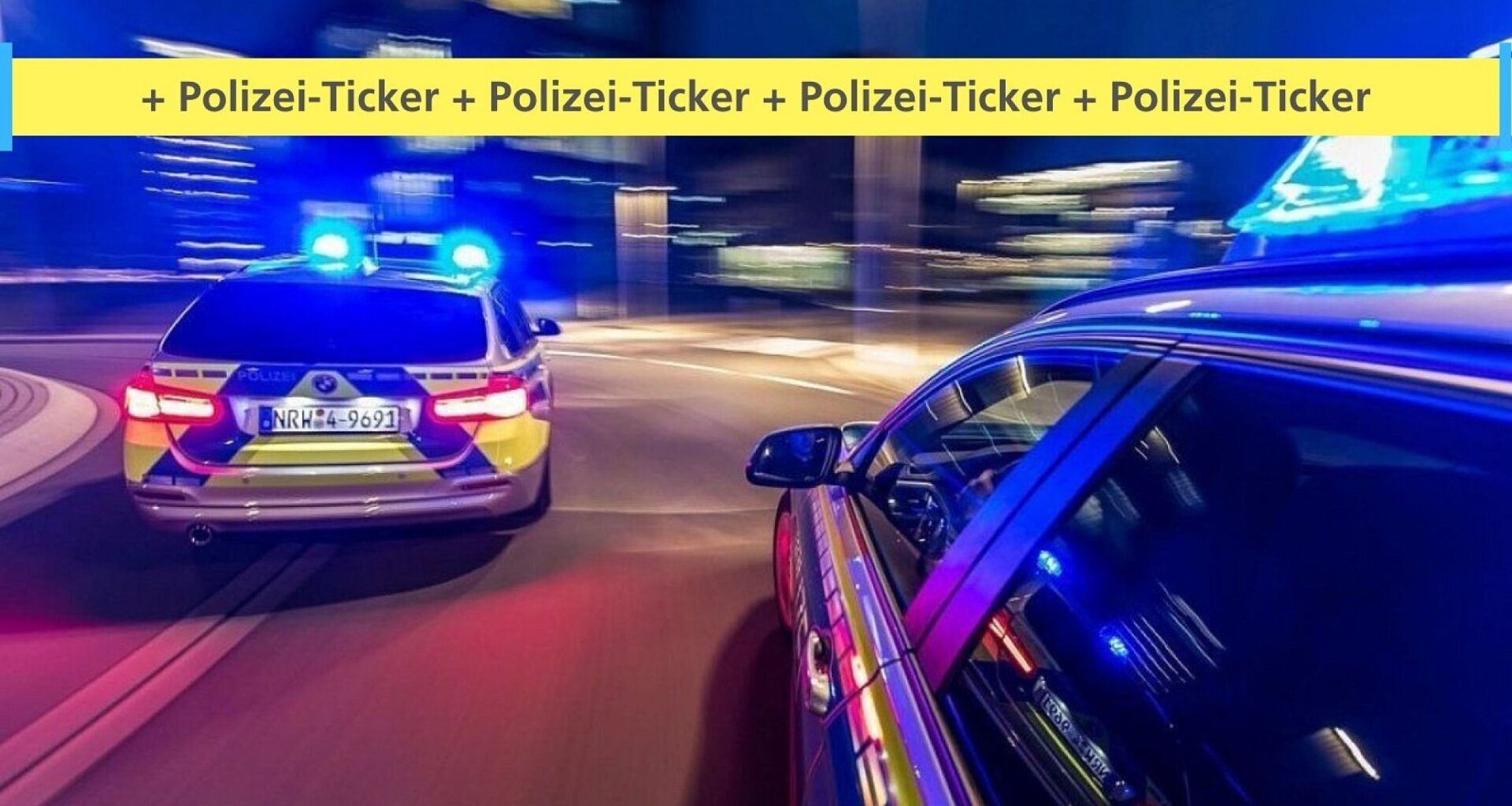 Polizei-Ticker: Junger Mann entblößt sich vor Supermarkt in Halle | Haller Kreisblatt