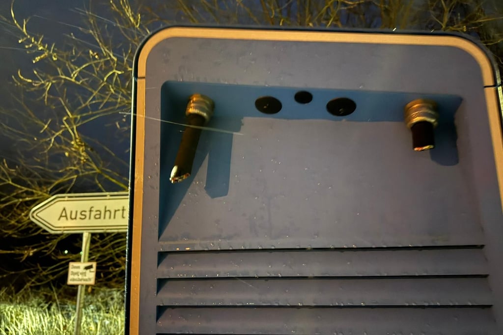 Handorf: Kabelklau legt Ladesäulen lahm