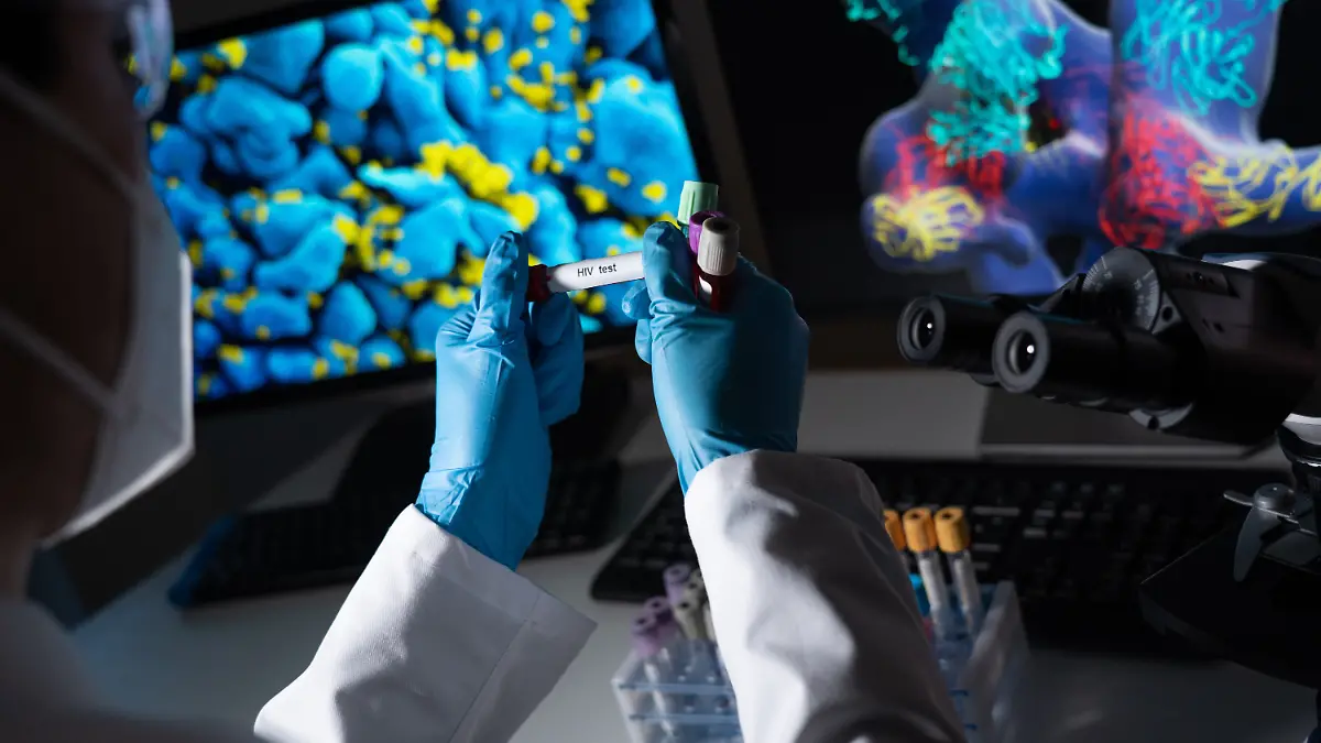 Laboruntersuchung auf STDs: Hepatitis B and C, Syphilis und HIV. (Symbolfoto)