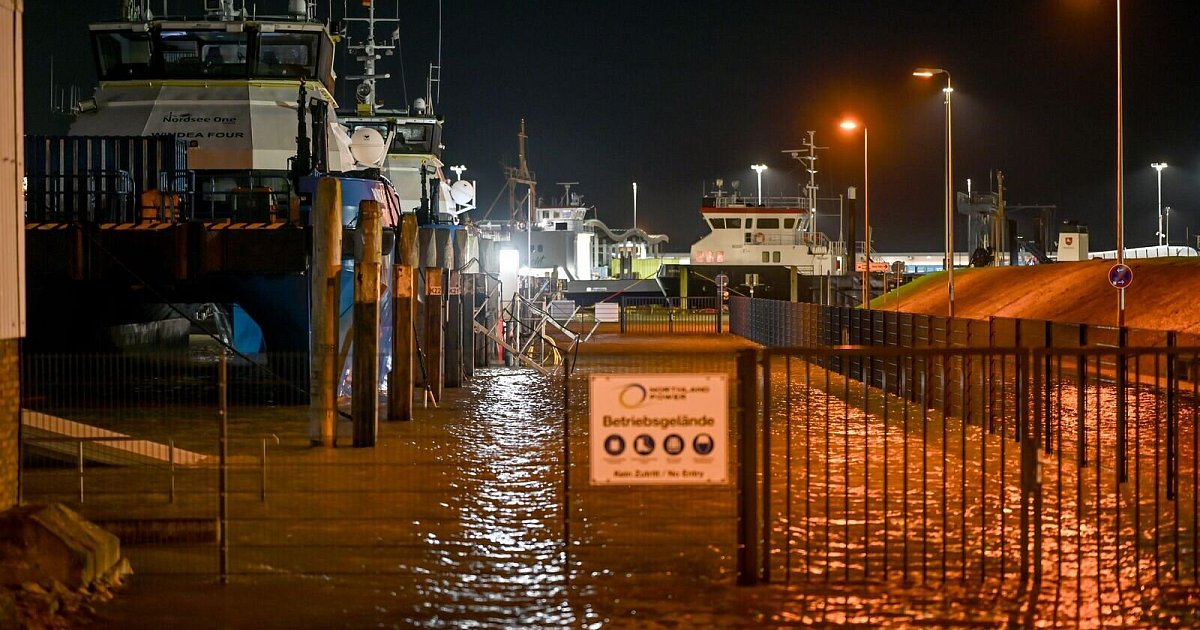 Sturmflut an der Nordsee erwartet | Niedersachsen
