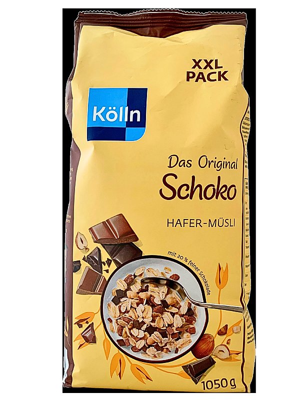 Kandidat 3: XXL Schoko Hafer-Müsli von Kölln - © Verbraucherzentrale Hamburg