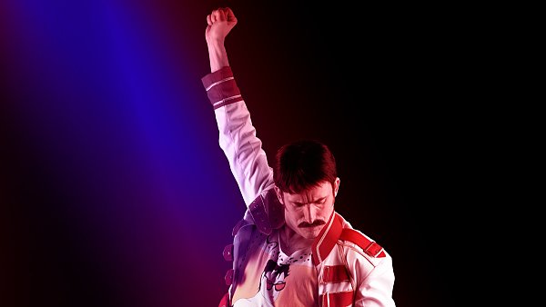 "MerQury" sind weltweit als Queen-Tribute-Band unterwegs. Jetzt kann man sie in der Bielefelder Stadthalle erleben. - © Jody_Promotion