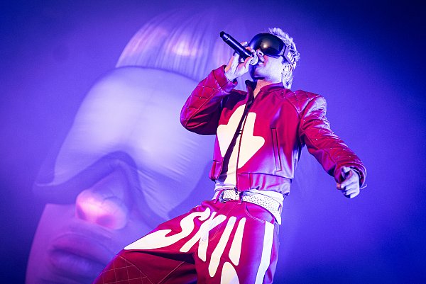 Ski Aggu war der Headliner beim Campus Festival 2025 in Bielefeld. - © Mike-Dennis Müller