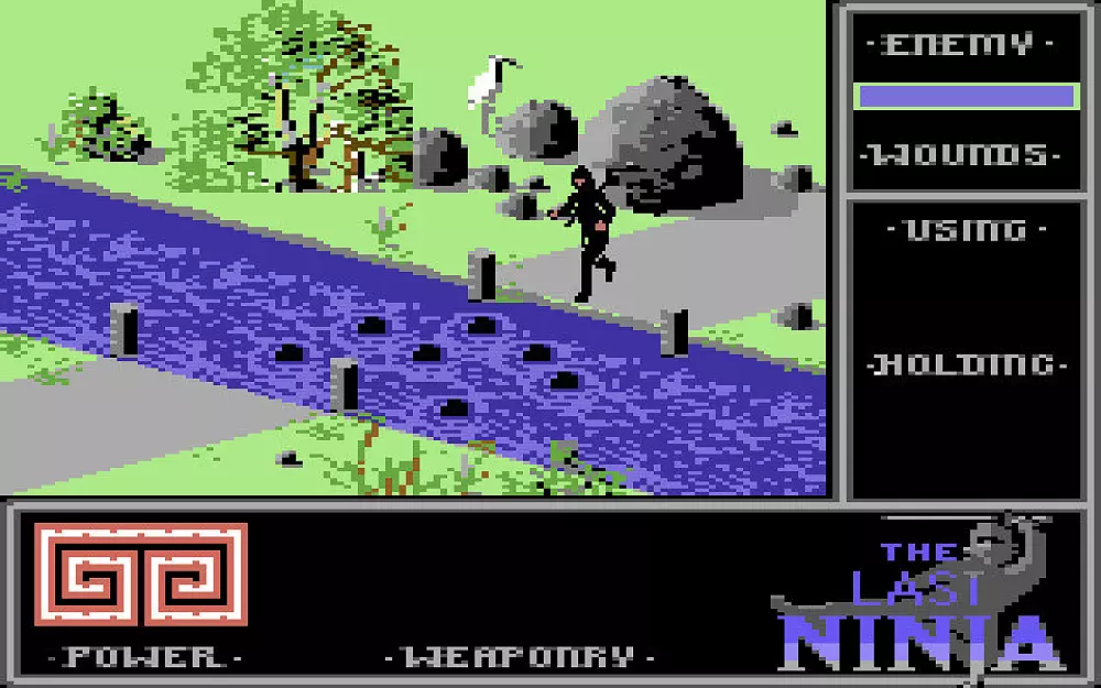 Der legendär schwere Sprung über den Fluss in 