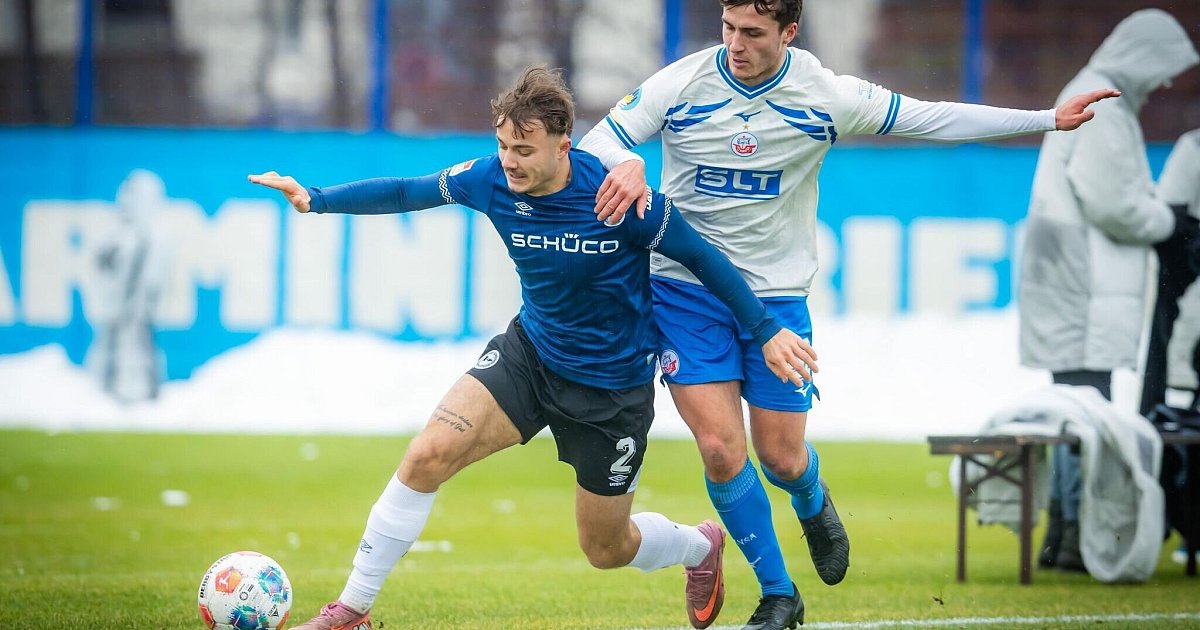 Hagmann bricht den Bann: Arminia Bielefeld gewinnt Test gegen Hansa Rostock 1:0 - Neue Westfälische
