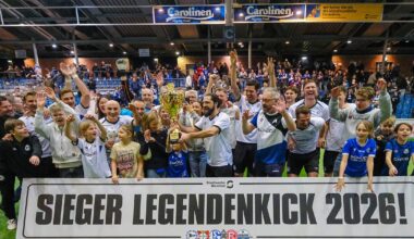 6:2 gegen Bayer Leverkusen – Arminia Bielefeld gewinnt erneut den Legendenkick | DSC Arminia Bielefeld