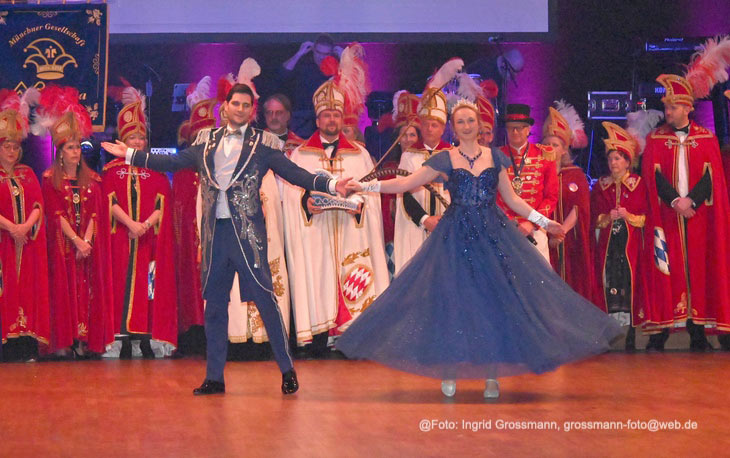 Die Narrhalla auf dem CSU Schwarz-Weiss Ball Münchner G'Schichten im Festsaal des Paulaner am Nockherberg am 19.01.2026 (©Foto: Ingrid Grossmann)