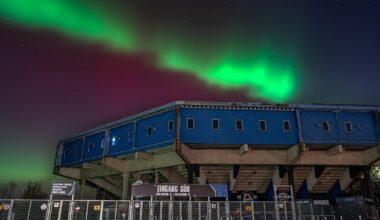 Gänsehautmoment an der Alm: So gelang einem Bielefelder das besondere Polarlicht-Foto