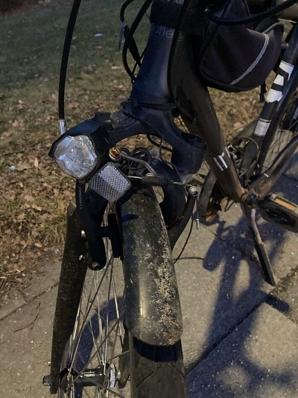 Beschädigtes Fahrrad - © Bielefeld