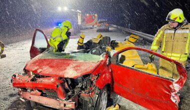 Schnee und Glätte in OWL: Etliche Unfälle im Berufsverkehr – Busse und Züge fallen aus