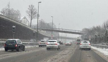 Schneefall: Bislang knapp 30 Unfälle auf Bielefelder Straßen