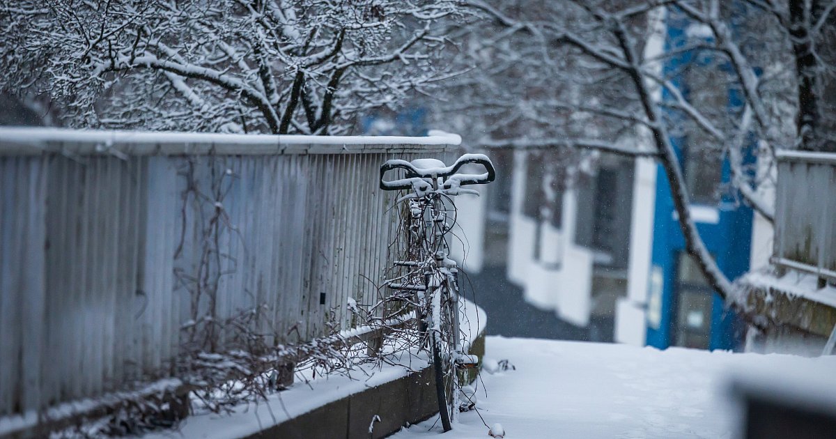Glatte Straßen: Der Winter bleibt in Bielefeld zu Gast