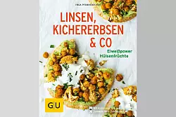 «Linsen, Kichererbsen & Co.: Eiweißpower Hülsenfrüchte», Inga Pfannebecker, Verlag Gräfe und Unzer, 64 Seiten, 11,99 Euro, ISBN-13: ? 978-3833864605. - © Wolfgang Schardt/Gräfe und Unzer/dpa-tmn