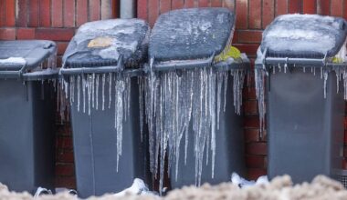 Schneebedingte Tourausfälle bei Bielefelder Müllabfuhr
