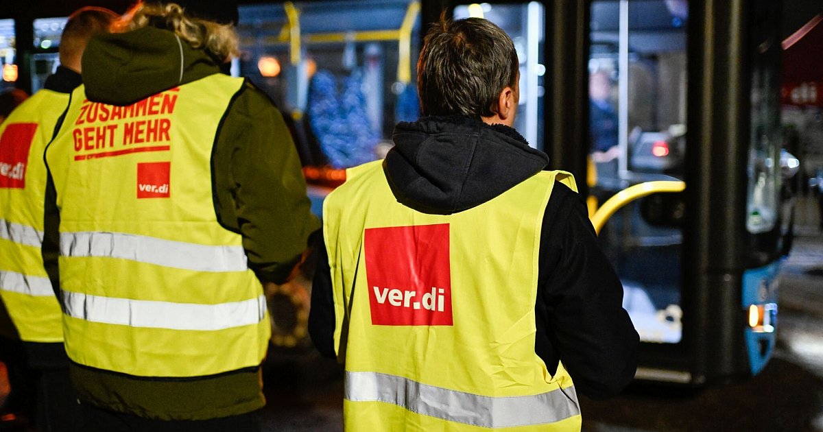 Verdi ruft zu Nahverkehr-Streik am Montag in Bielefeld und Gütersloh auf