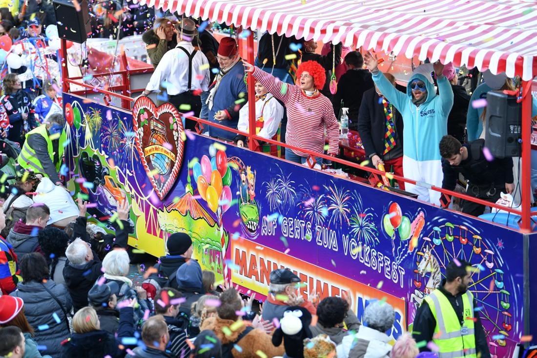 Am Sonntag startet der 68. gemeinsame Fastnachtsumzug von Ludwigshafen und Mannheim auf der pfälzischen Seite.