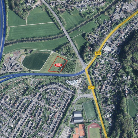 Luftbild Lohmar Zentrale Unterbringungseinrichtung für Flüchtlinge des Landes NRW Standort

Rund 300 Geflüchtete sollen in der ZUE des Landes in Lohmar untergebracht werden.