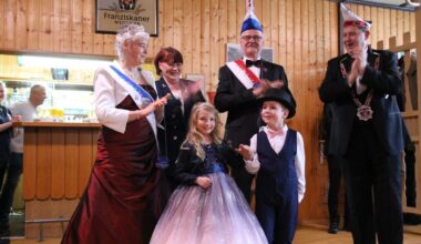 Selenia I. und Benedikt I. sind das erste Kinderprinzenpaar der halleschen Saalenarren.