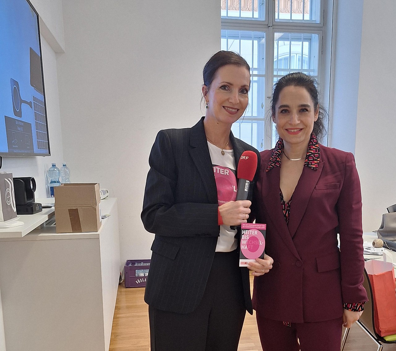 Benvenutti und Dr. Yael Adler 