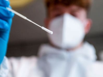 Das Corona-Testzentrum in der Bammer Landstraße schließt am Mittwoch (Symbolfoto).