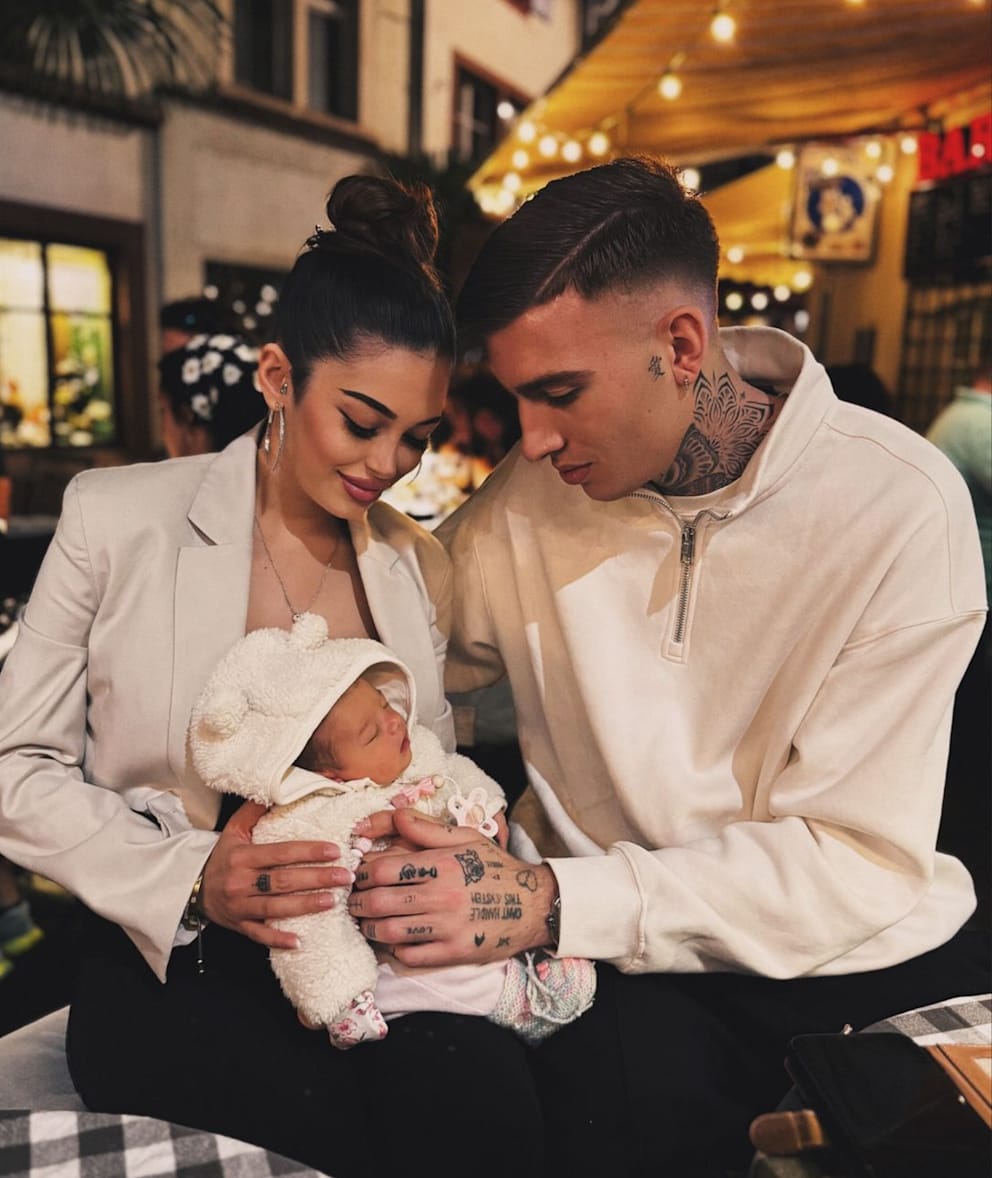 Mit Giuliano Hediger hat sie eine Tochter