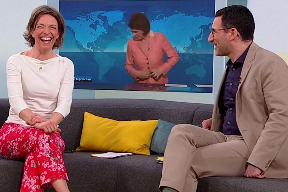 2024 sorgte ein Ton-Chaos für einen Lachanfall bei Daubner und der „Morgenmagazin“-Crew