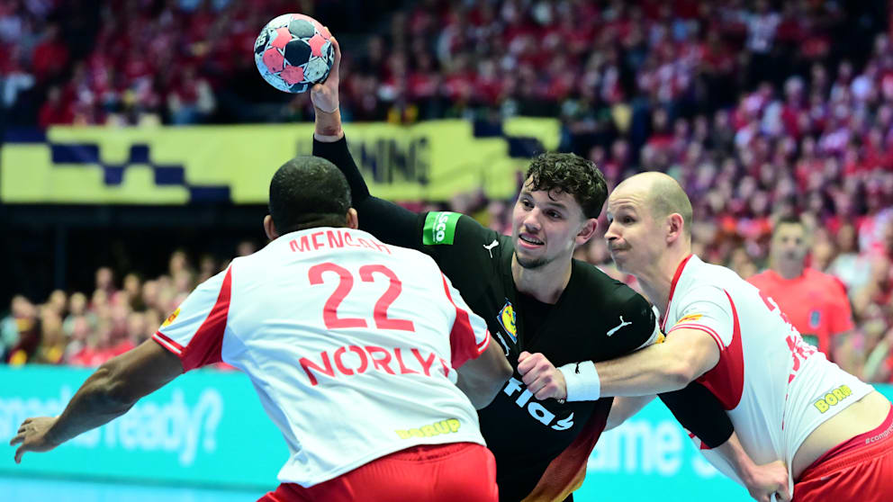 Dänemarks Emil Nielsen ruft auch gegen Deutschland seine Leistung ab