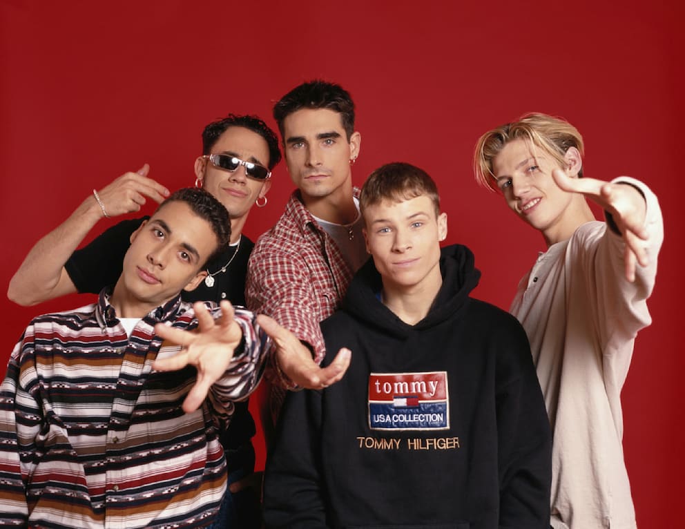 Die Backstreet Boys zu Beginn ihrer Weltkarriere 1995