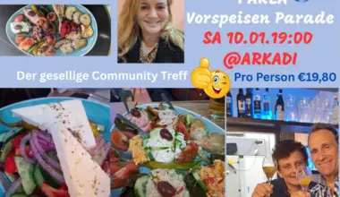 PAREA-Griechische Vorspeisen Parade- der gesellige Treff in München